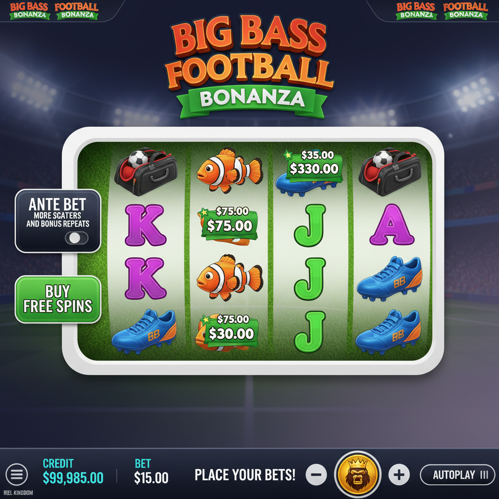 Big Bass Football Bonanza